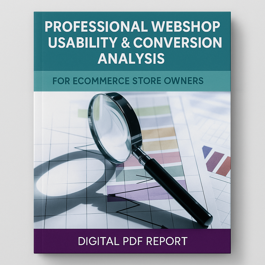 Webshop Usability & Conversion Analysis